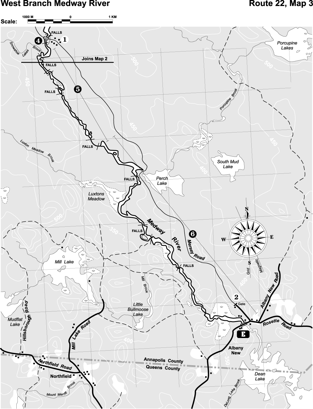 Municipality of the County of Annapolis Canoe Annapolis County Route