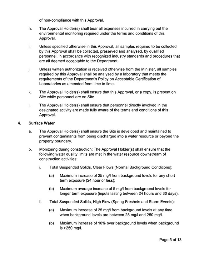 Approval Document 5