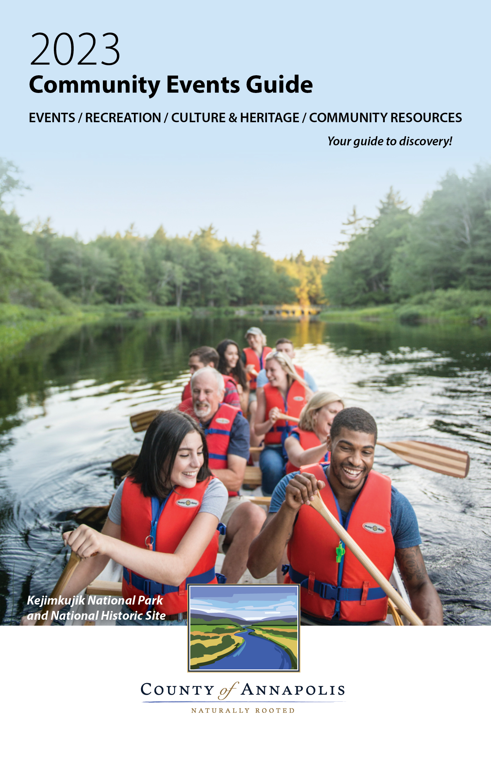 2023 Annapolis Co Community Events Guide COVER