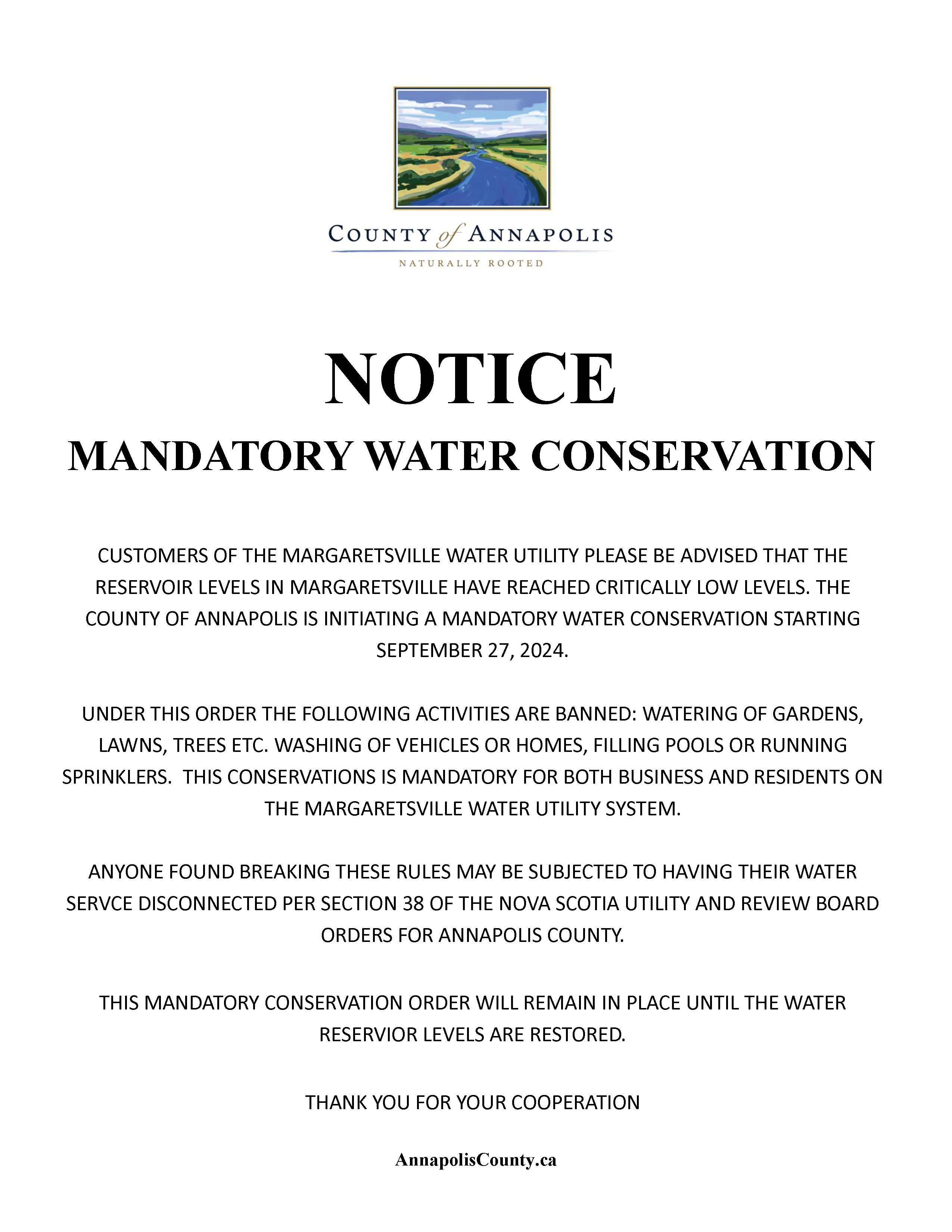 MVille VOLUNTARY WATER CONSERVATION June 2024