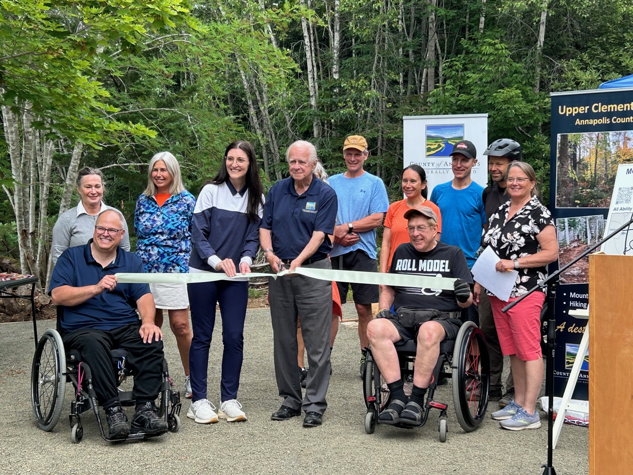 Moon Mist All Ability Accessible Trail Ribbon Cutting