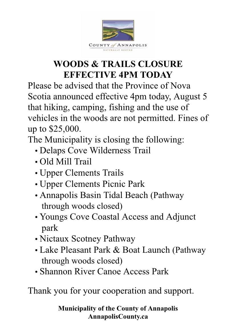 Woods Closure