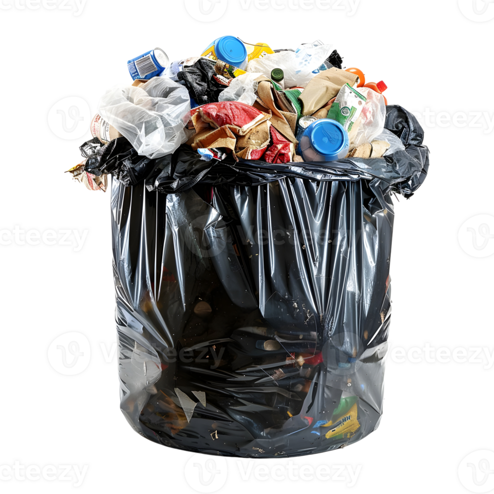 garbage bag on transparent background png