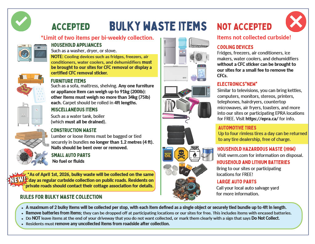 VWRMA Bulky Collection