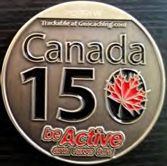 Canada 150 side of geocoin III