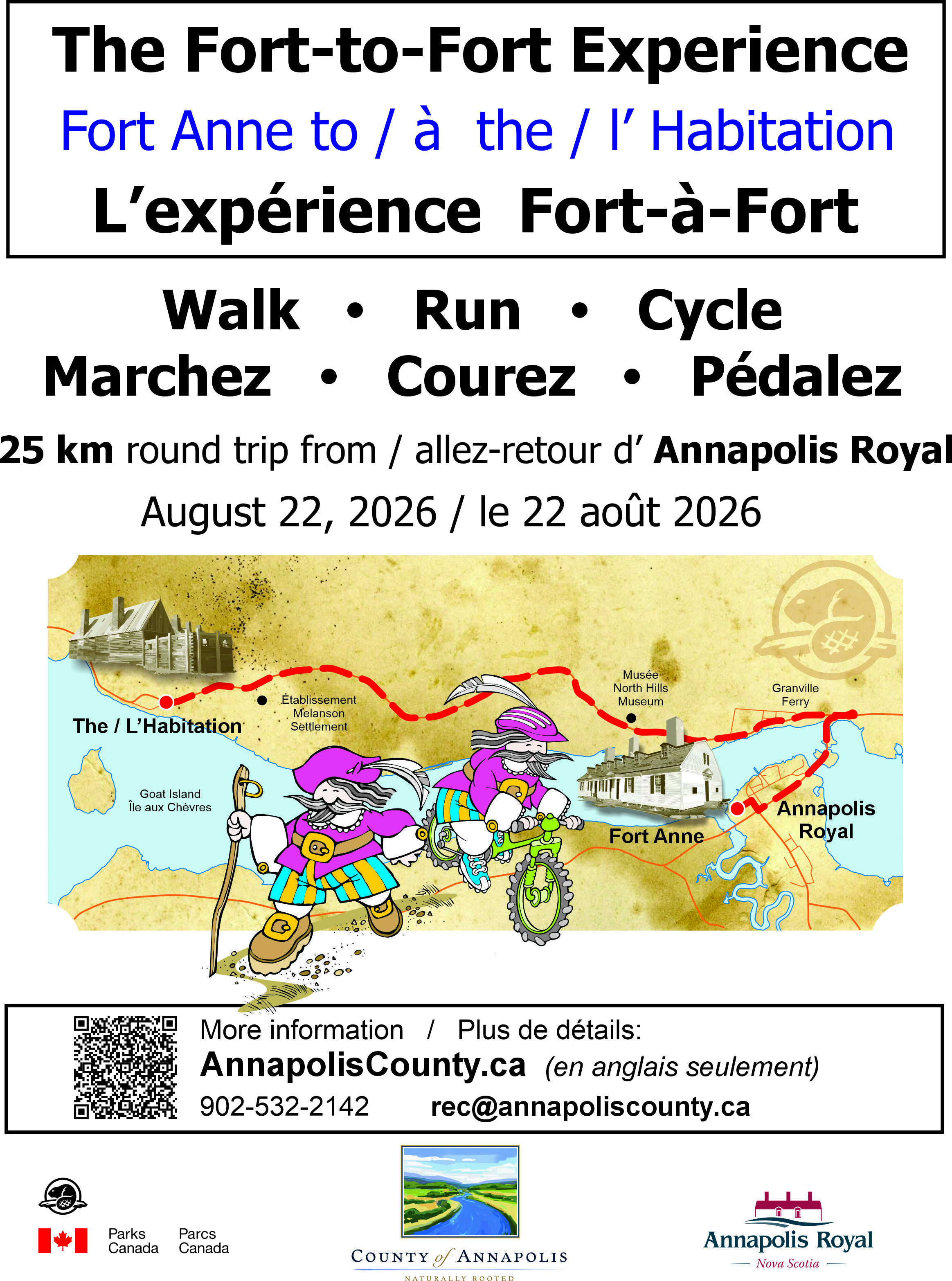 Fort-to-Fort 2026 poster