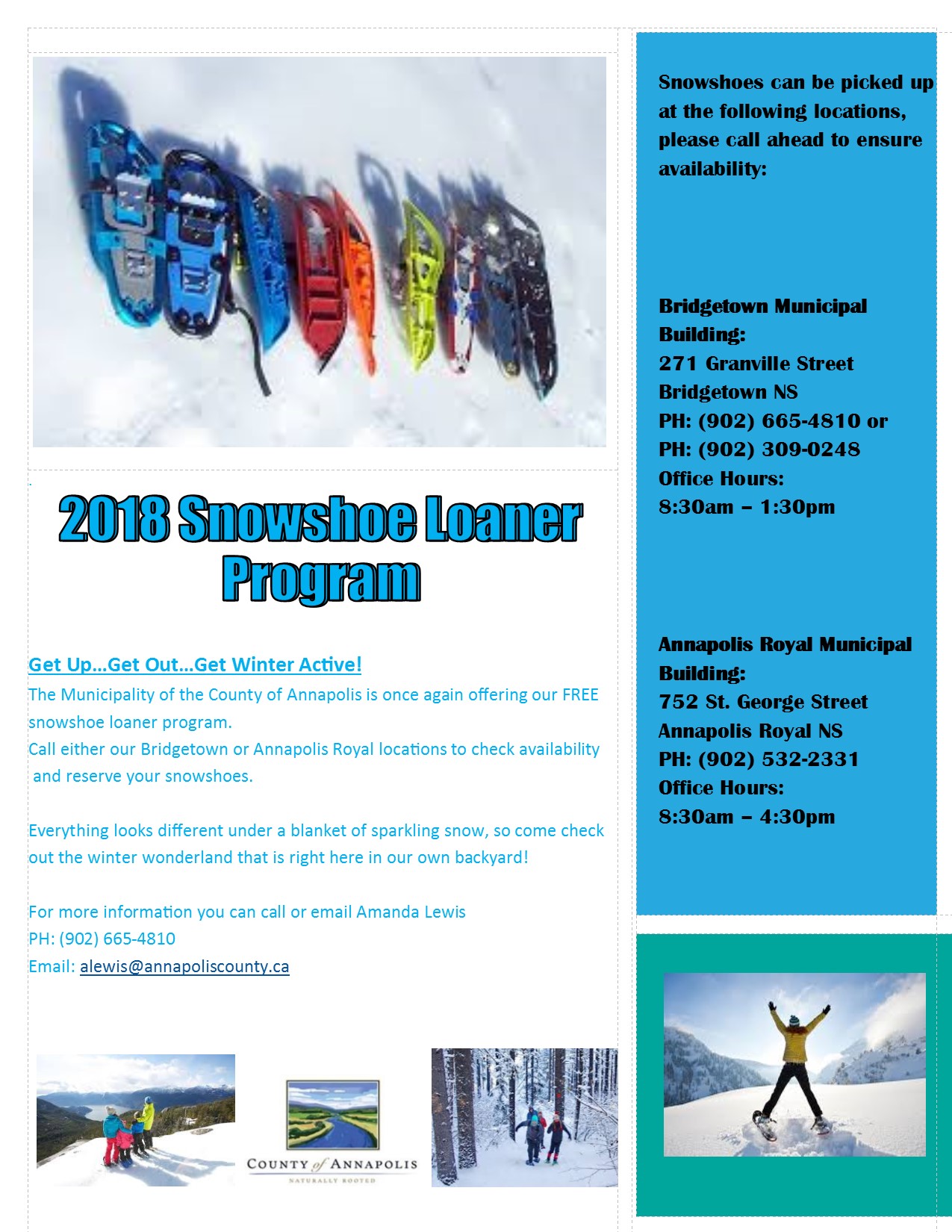 Snowshoe Loaner Poster