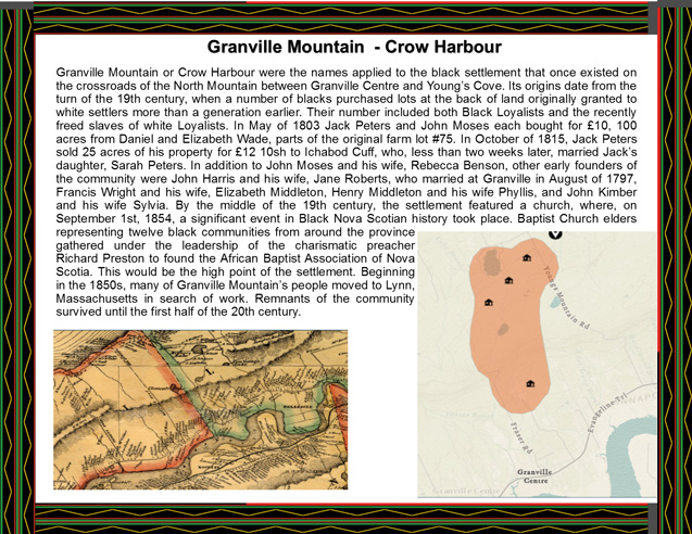 7 Granville Mountain Crow Harbour