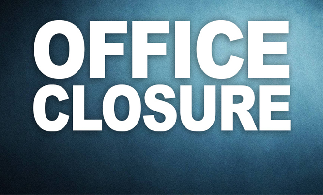 Early Office Closure - Wednesday, Aug 6th